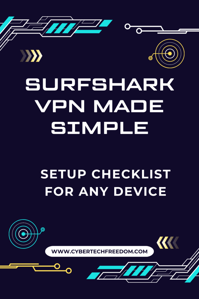 surfshark vpn made simple setup checklist for any device