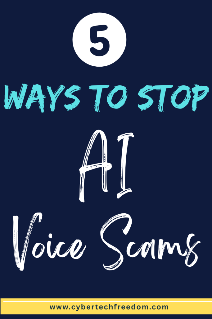 Spot and stop an AI voice scam