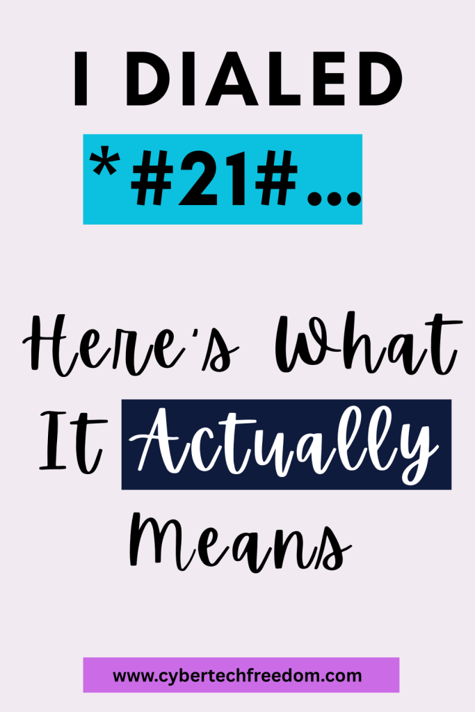 is #21# a hacker code? Click to find out Is *#21# a Hacker Code